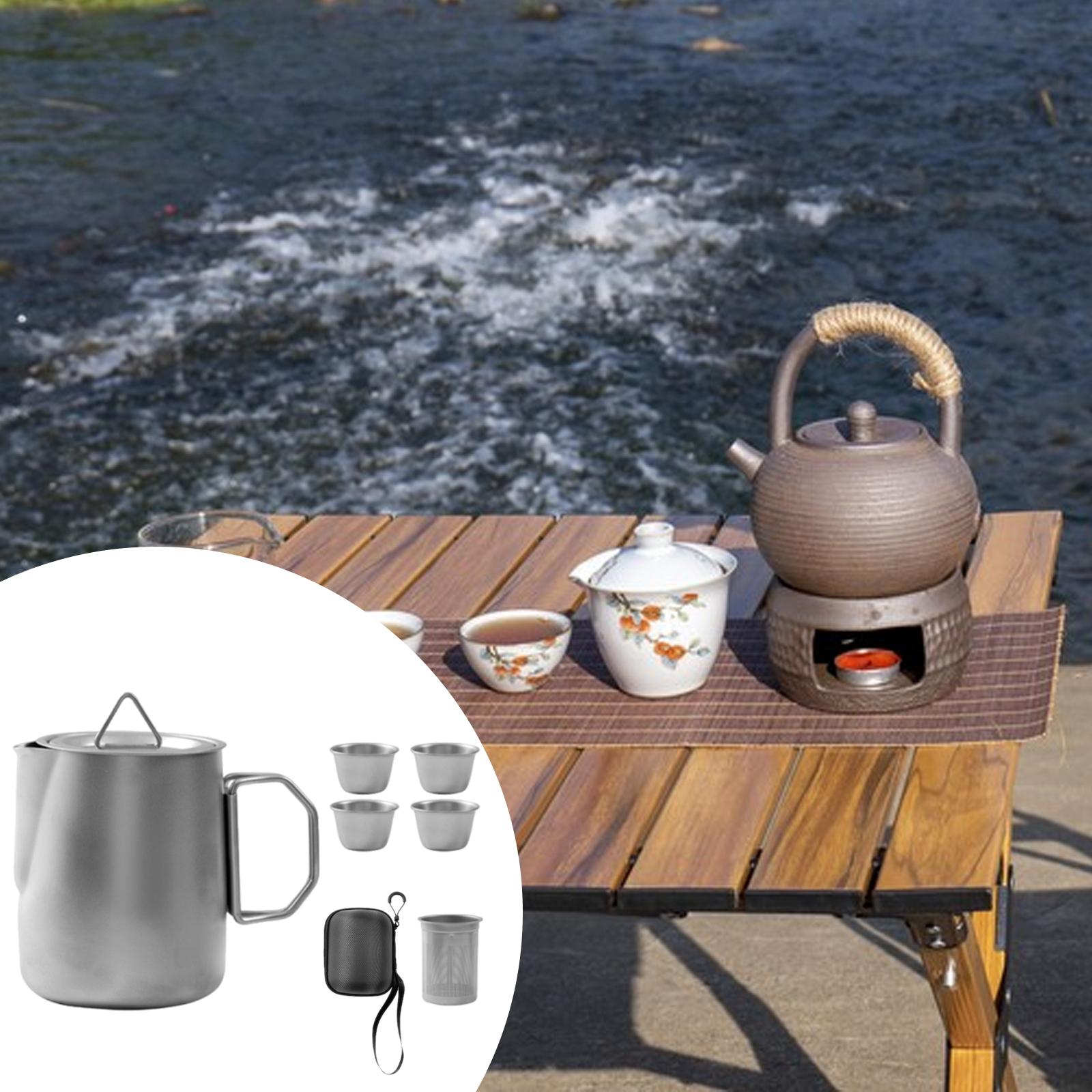 Stainless Steel Camping Cup Tr - Camping Cooking Set For 4 recensione e prezzo