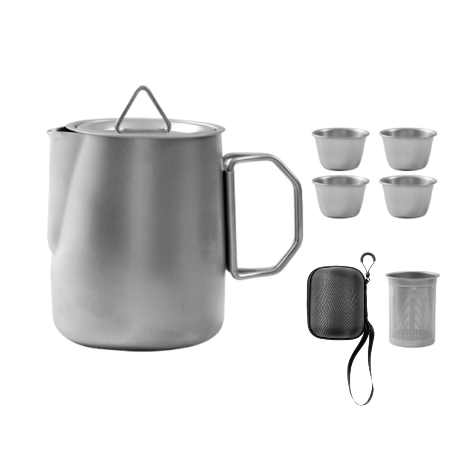 Stainless Steel Camping Cup Tr - Camping Cooking Set For 4 recensione e prezzo