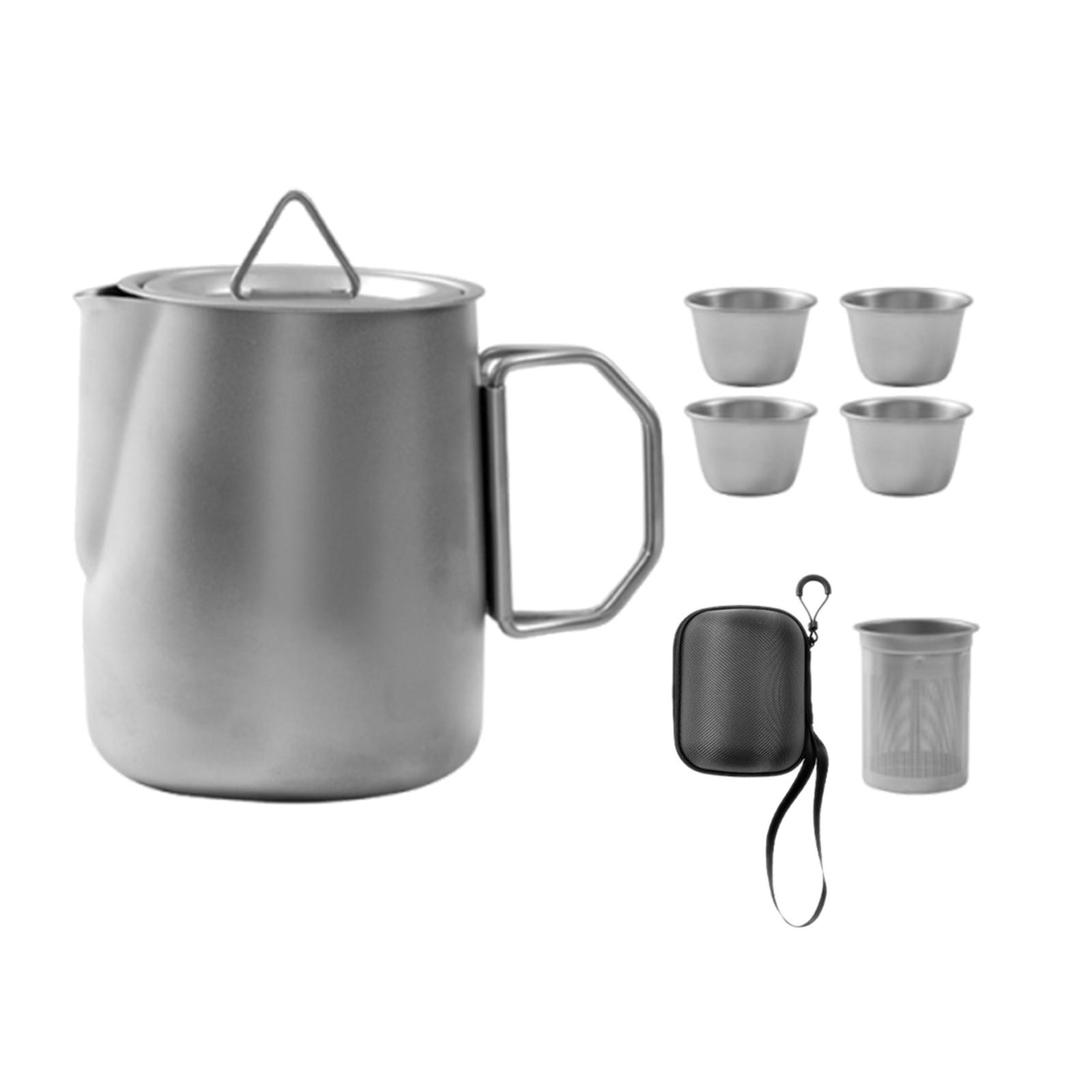 Stainless Steel Camping Cup Tr - Camping Cooking Set For 4 recensione e prezzo