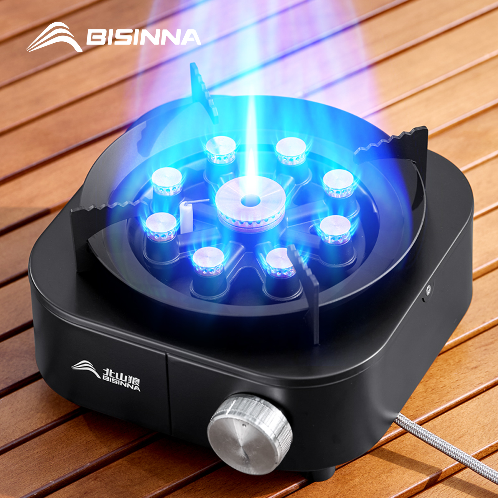 BISINNA Portable Camping Gas S - Camping Cooking Plate recensione e prezzo