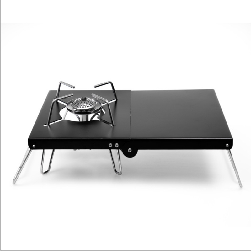 Camping Burner Stove Stand Tab - Camping Cooking Table With Windshield recensione e prezzo