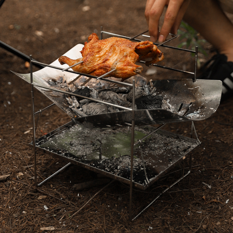 Wood Burning Camping Stove Por - Camping Cooking Fire Pit recensione e prezzo