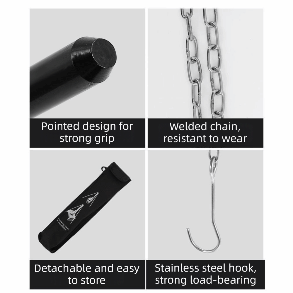 Portable Camping Tripod Adjust - Camping Cooking Pot Tripod recensione e prezzo