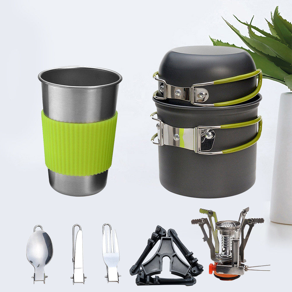 Outdoor Camping Cookware Set L - Camping Lightweight Cooking Pot recensione e prezzo