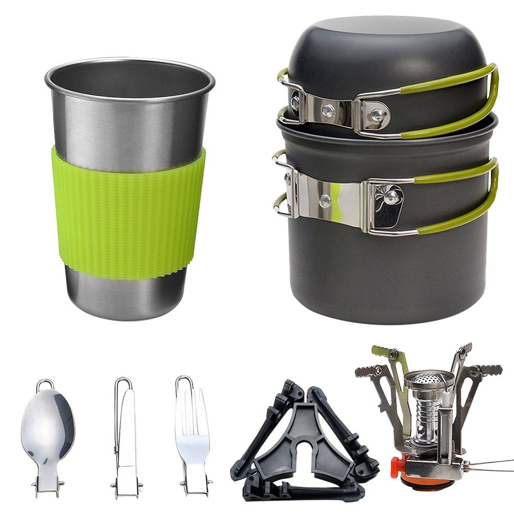 Outdoor Camping Cookware Set L - Camping Lightweight Cooking Pot recensione e prezzo