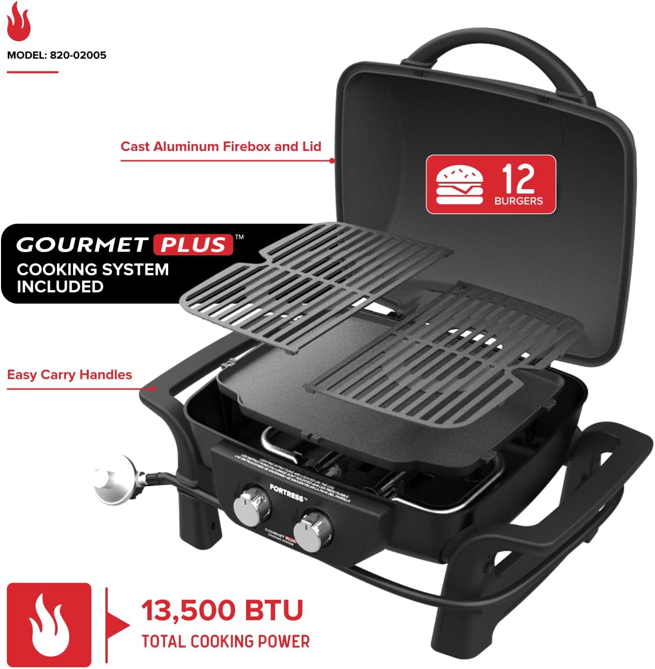 Portable Charcoal & Gas Campin - Camping Cooking Fire Pit recensione e prezzo